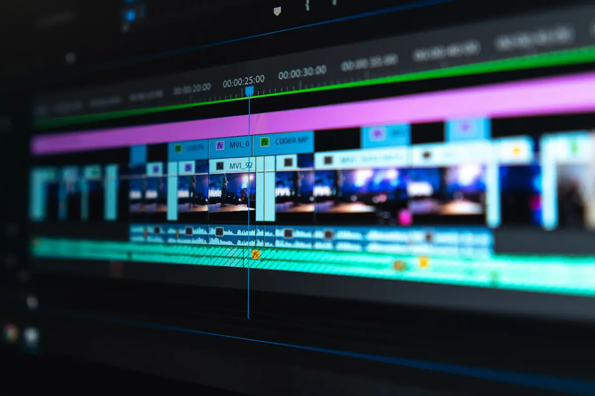 Video Editing service illustration